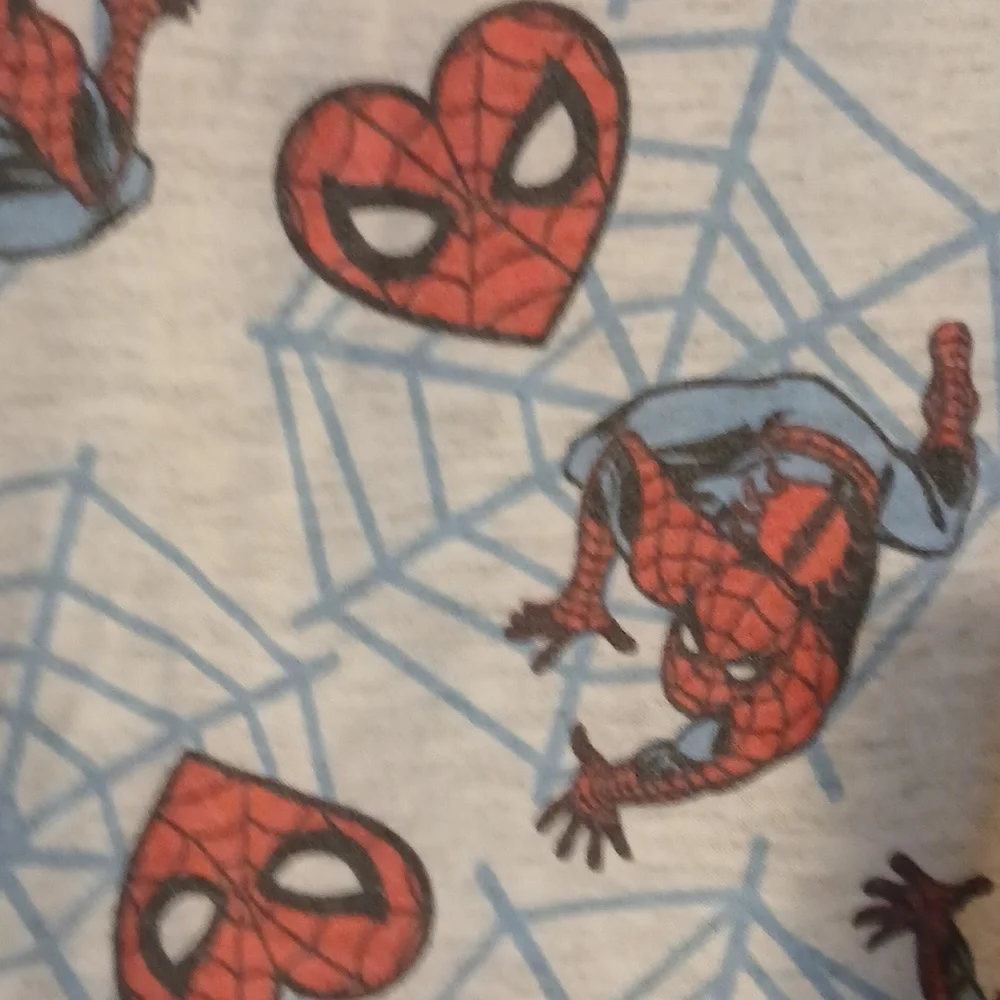 Marvel SPIDER MAN Boys Pajama Set. Size 5T